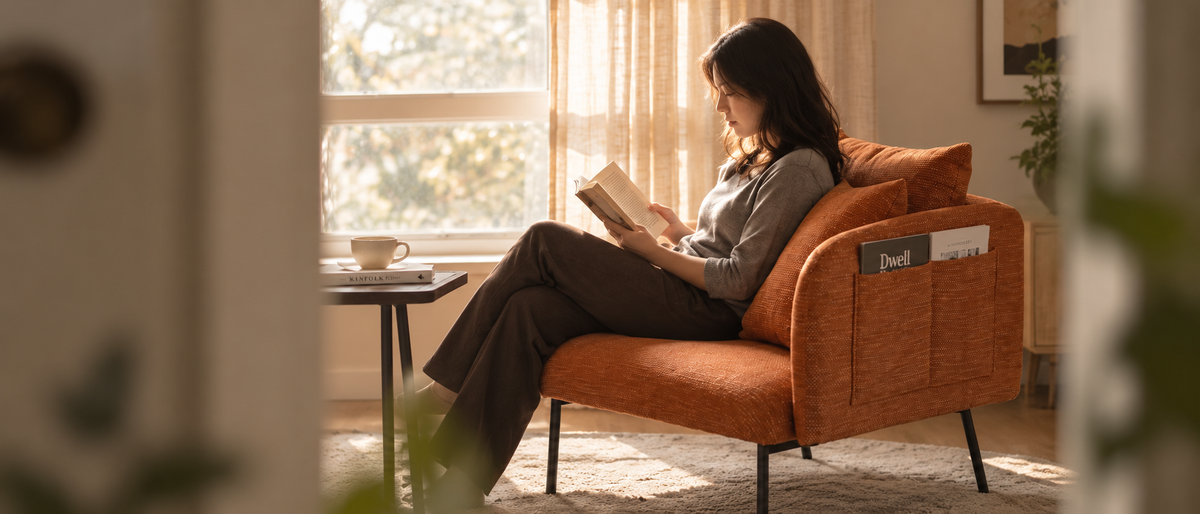 Accent Chairs with Ottomans