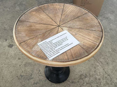 19.9-Inch French Country Round End Table – packaging