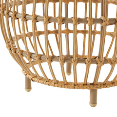 OTTAWA Round Faux Rattan Side Table – packaging