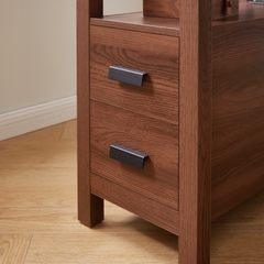 2-Drawer End Table with Charging Station – view 11
