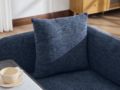 Navy Leisure Chair with Side Table – view 12